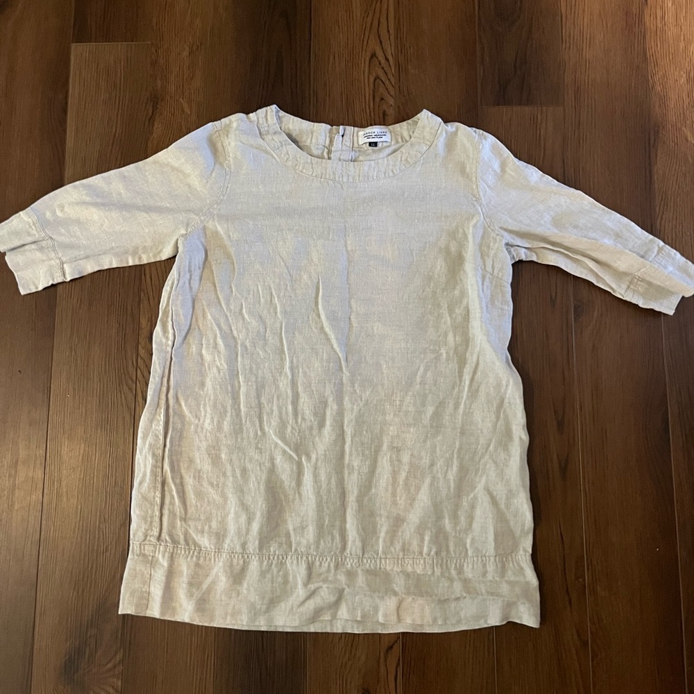 French linen tunic dress swim cover up perfect for the beach or resort size